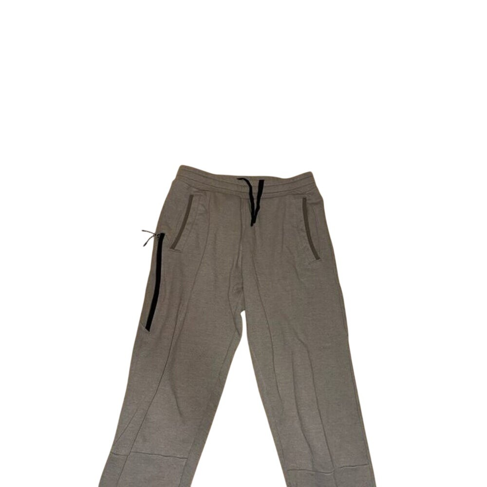Champion Joggers Duo Dry Tech Sweatpants Tan Gorpcore Streetwear Zip Pockets